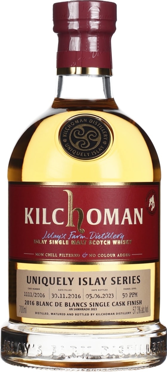 Product afbeelding: Kilchoman An Samhradh 2016 Blanc de Blancs Single Cask