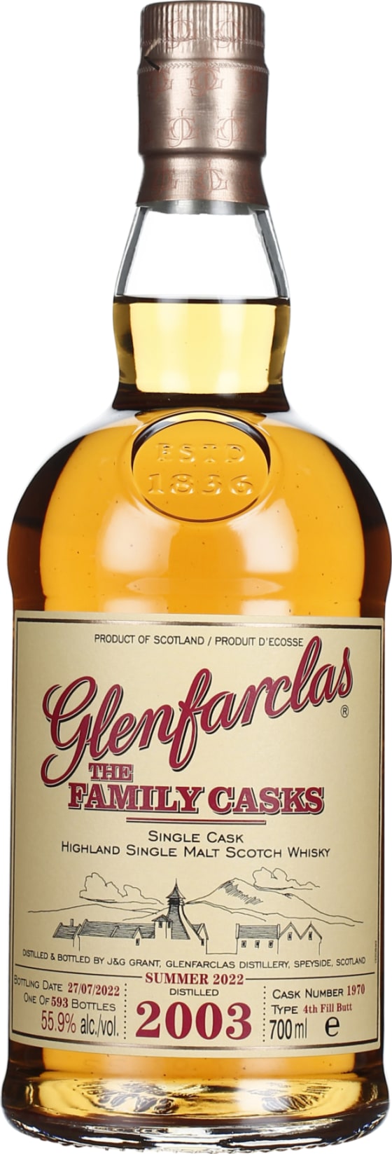 Product afbeelding: Glenfarclas Vintage 2003 Family Casks