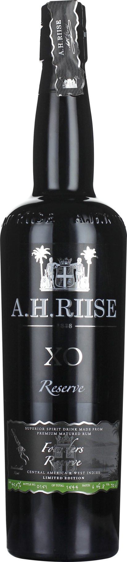 Product afbeelding: A.H. Riise XO Founders Reserve Dark Green