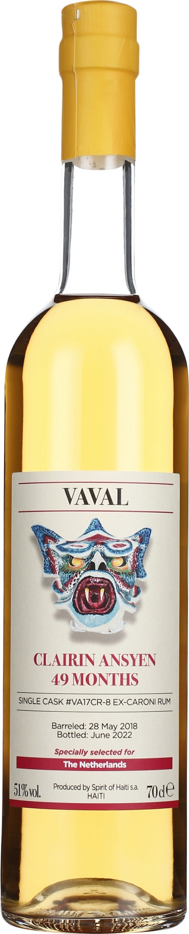 Product afbeelding: Clairin Vaval Rum