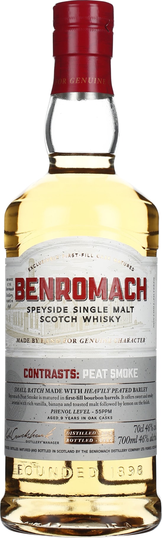 Product afbeelding: Benromach 2012 Contrasts Peat Smoke