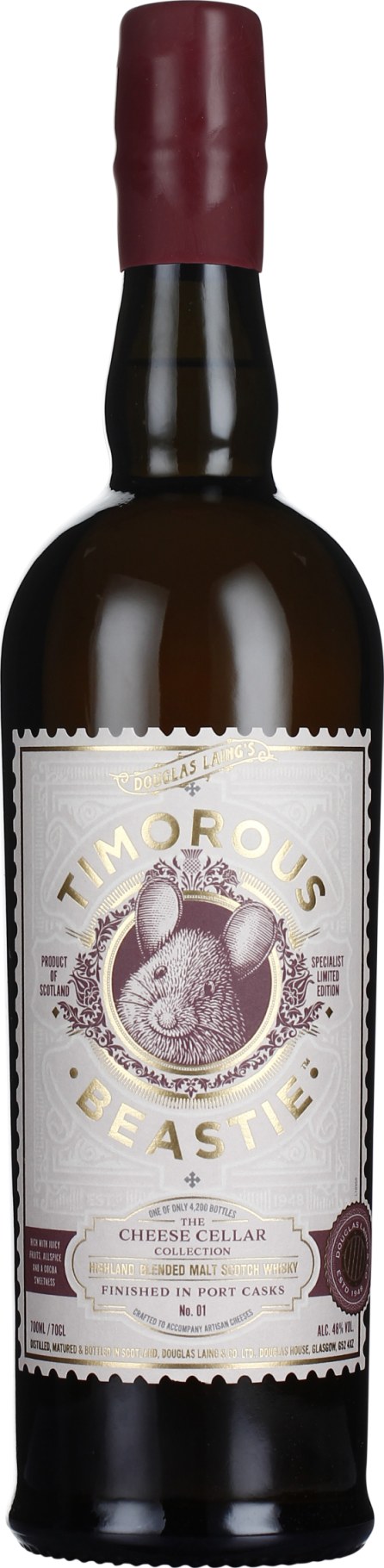 Product afbeelding: Douglas Laing's Timorous Beastie Port Finish