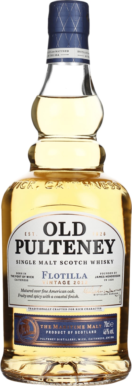 Product afbeelding: Old Pulteney 10 years 2012 Flotilla Single Malt