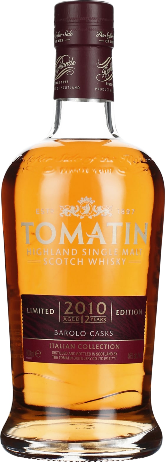 Product afbeelding: Tomatin 12 years 2010 Barolo Italian Collection
