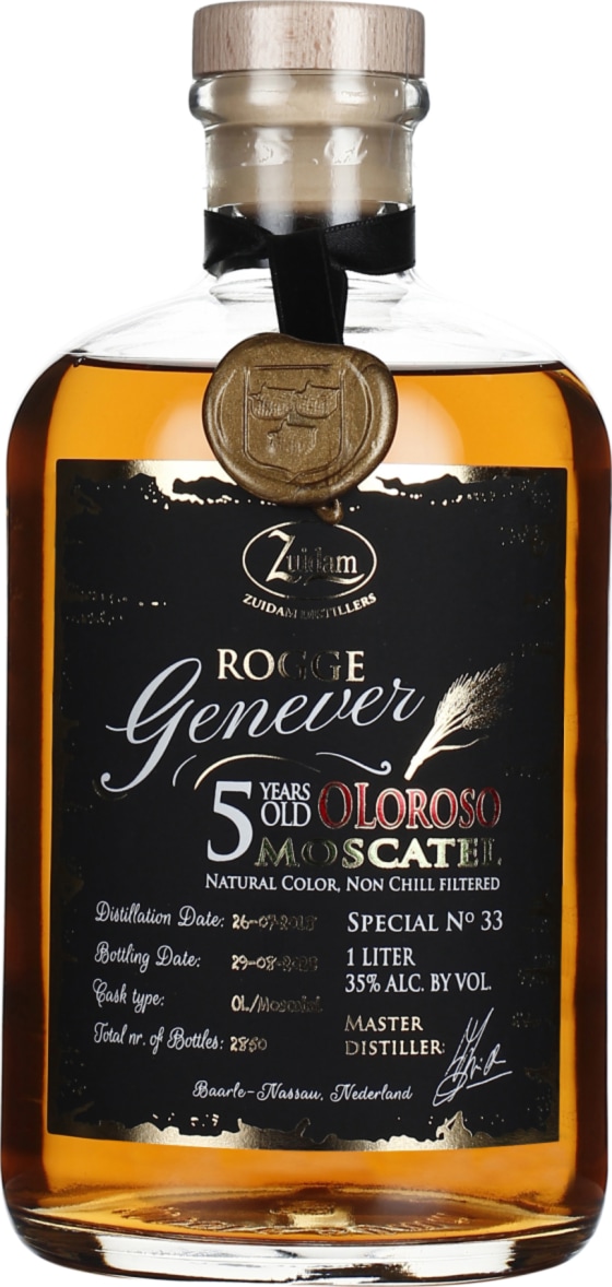 Product afbeelding: Zuidam Special No.33 Oude Genever 5 jaar Oloroso Moscatel