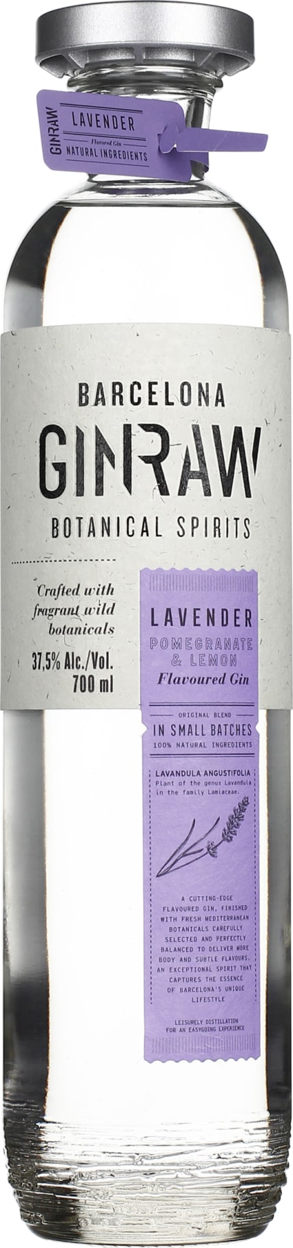 Product afbeelding: Ginraw Lavender Gin