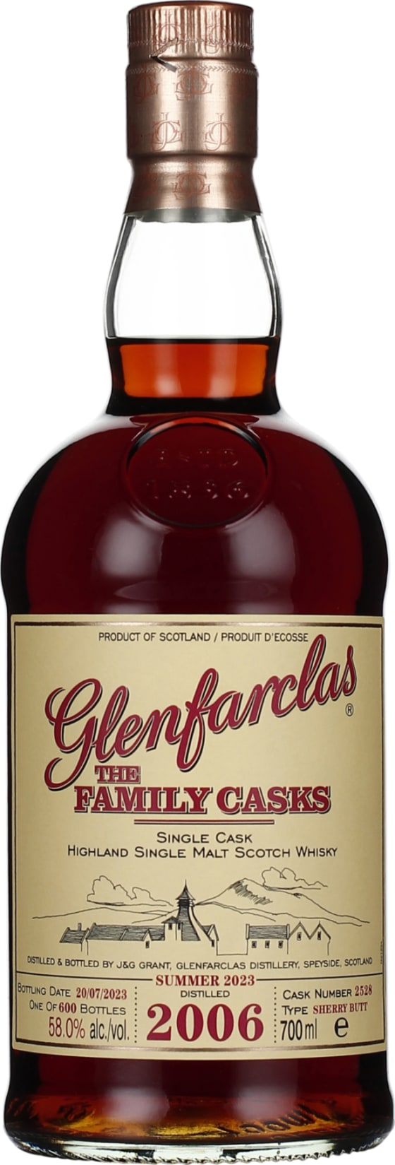 Product afbeelding: Glenfarclas Vintage 2006 Family Casks