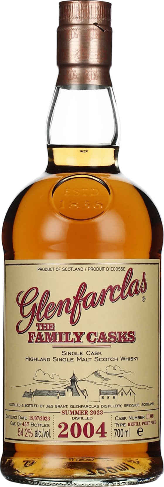 Product afbeelding: Glenfarclas Vintage 2004 Family Casks