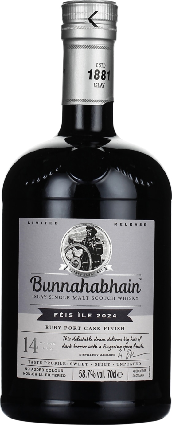 Product afbeelding: Bunnahabhain 14 years Ruby Cask