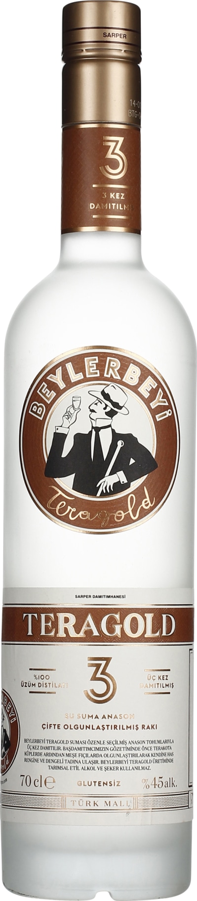 Product afbeelding: Beylerbeyi Tera Gold Raki