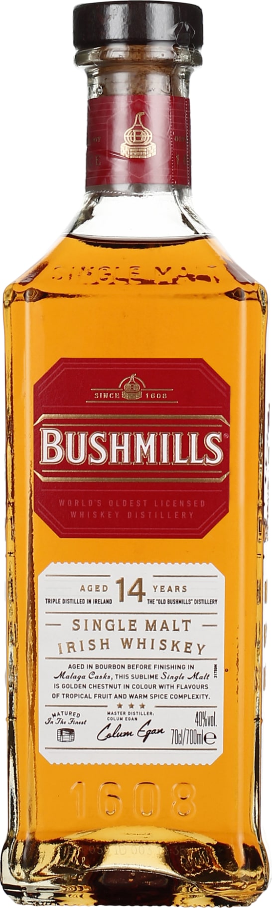 Product afbeelding: Bushmills 14 years Malaga Cask