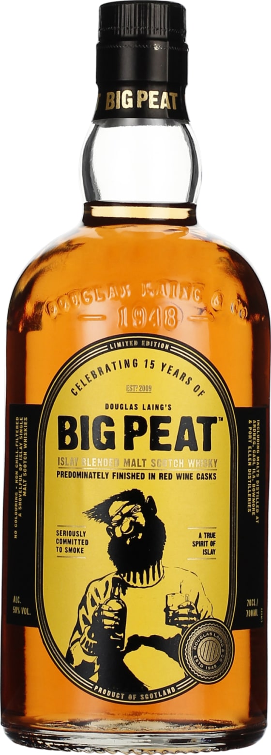 Product afbeelding: Douglas Laing's Big Peat 15th Anniversary