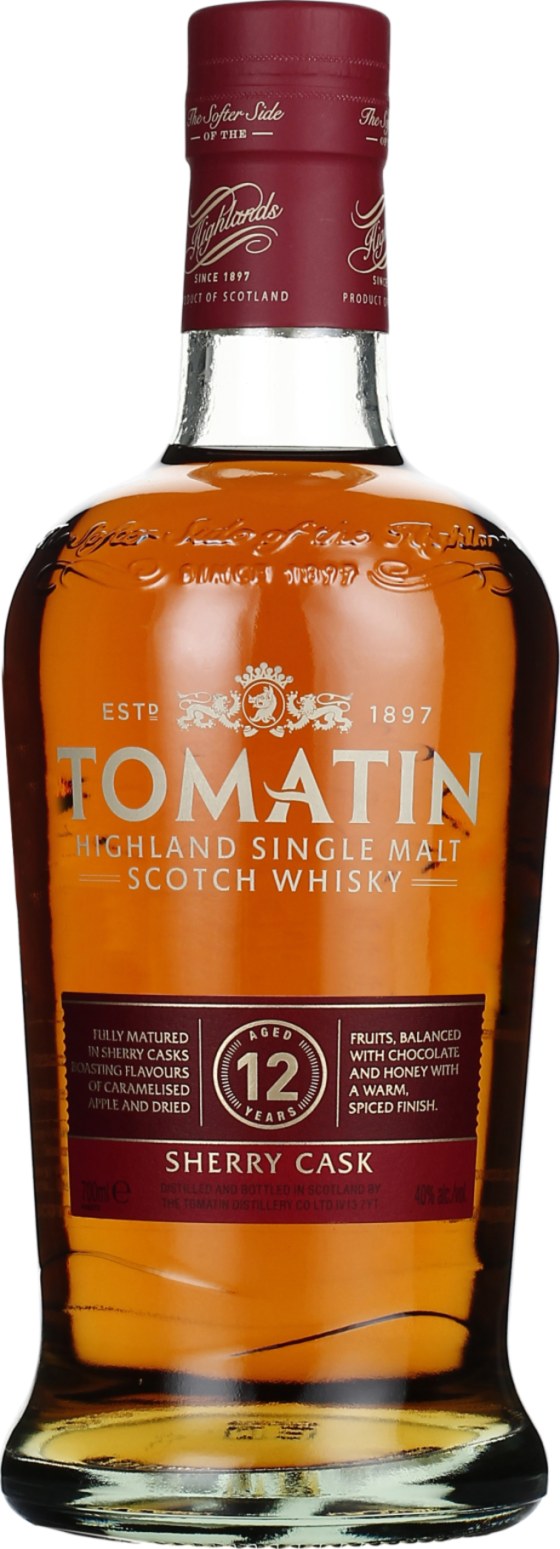 Product afbeelding: Tomatin 12 years Sherry Cask