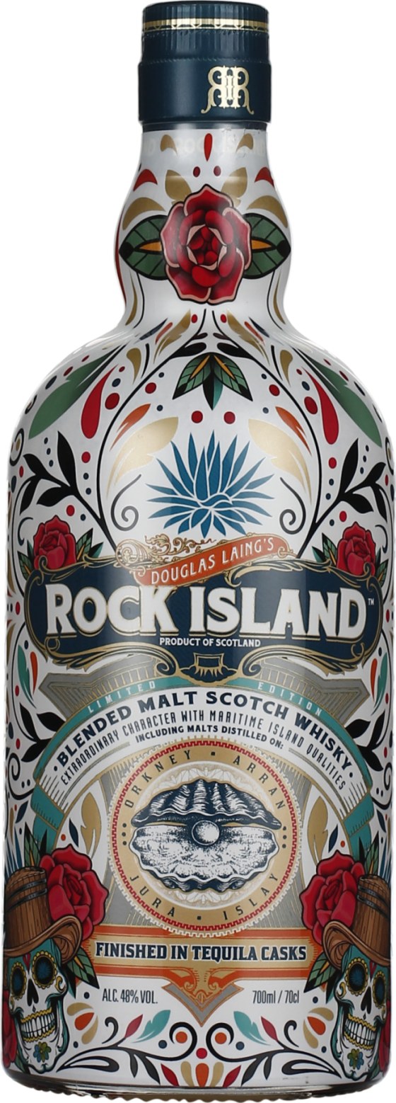 Product afbeelding: Douglas Laing's Rock Island Tequila Cask Finish