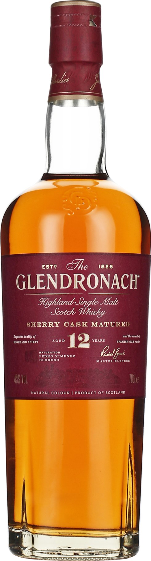 Product afbeelding: GlenDronach 12 years Sherry Cask