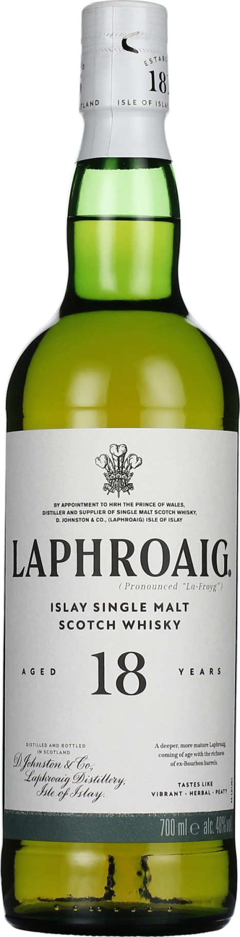 Product afbeelding: Laphroaig 18 years
