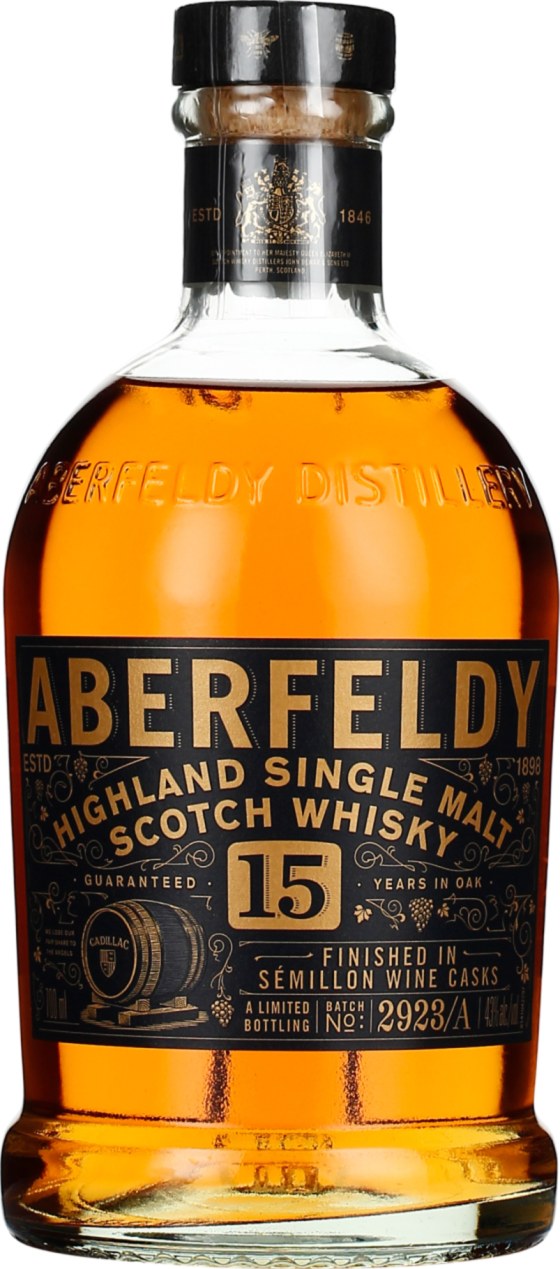 Product afbeelding: Aberfeldy 15 years Cadillac Sémillon Wine Finish