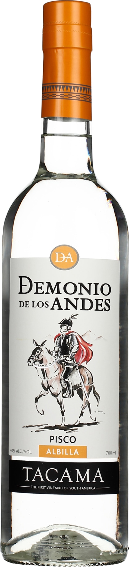 Product afbeelding: Pisco de Ica Demonio de los Andes Albilla