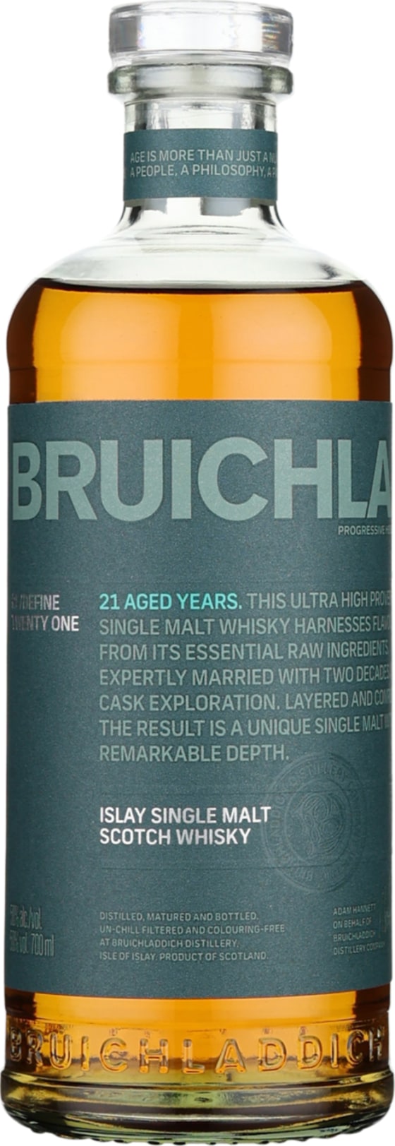 Product afbeelding: Bruichladdich 21 years Single Malt