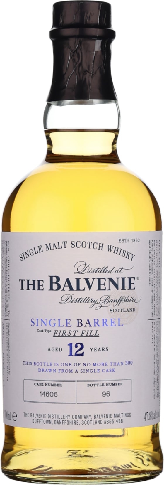 Product afbeelding: Balvenie 12 years First Fill Single Barrel
