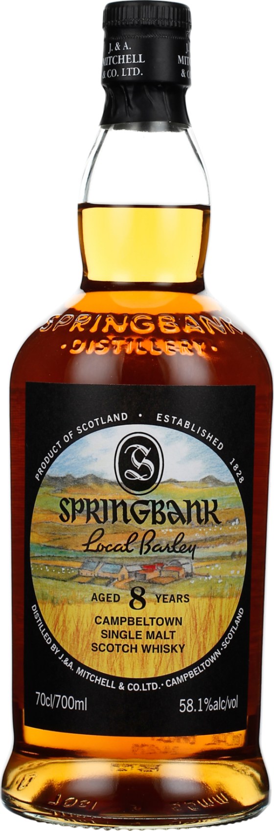 Product afbeelding: Springbank 8 years Local Barley 2024