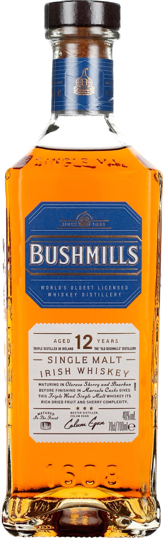 Product afbeelding: Bushmills 12 years Single Malt