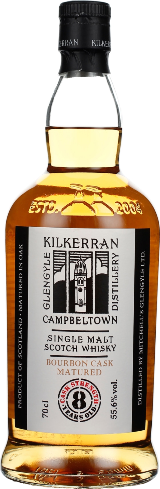 Product afbeelding: Kilkerran 8 years Bourbon Cask Batch 11