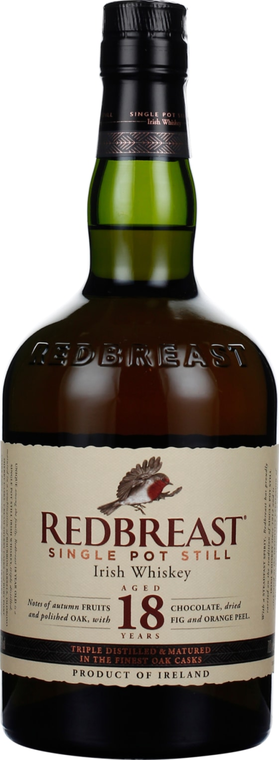 Product afbeelding: Redbreast 18 years Pot Still