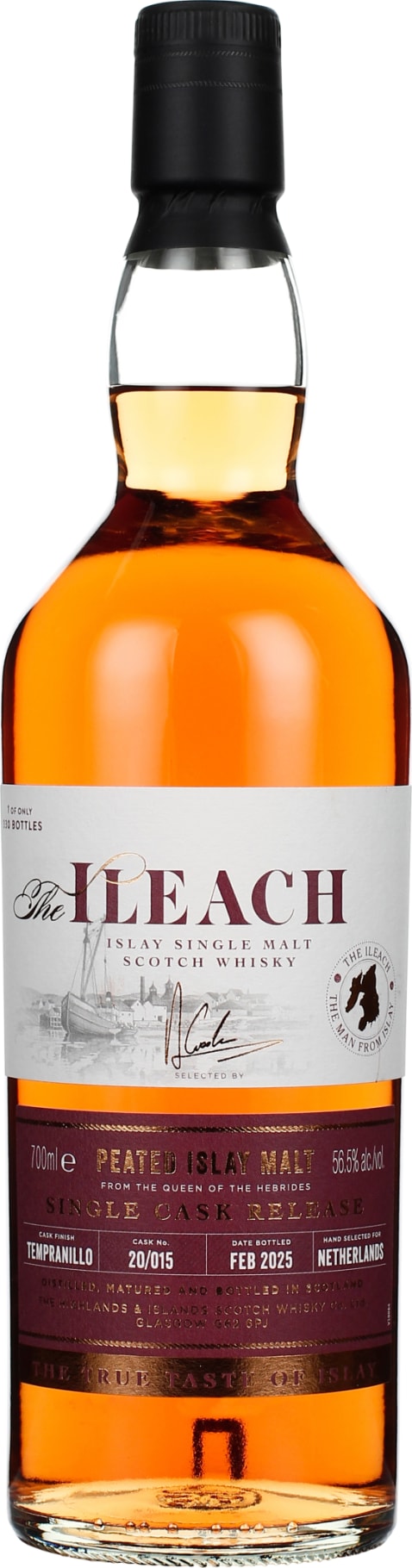 Product afbeelding: The Ileach Tempranillo Single Cask