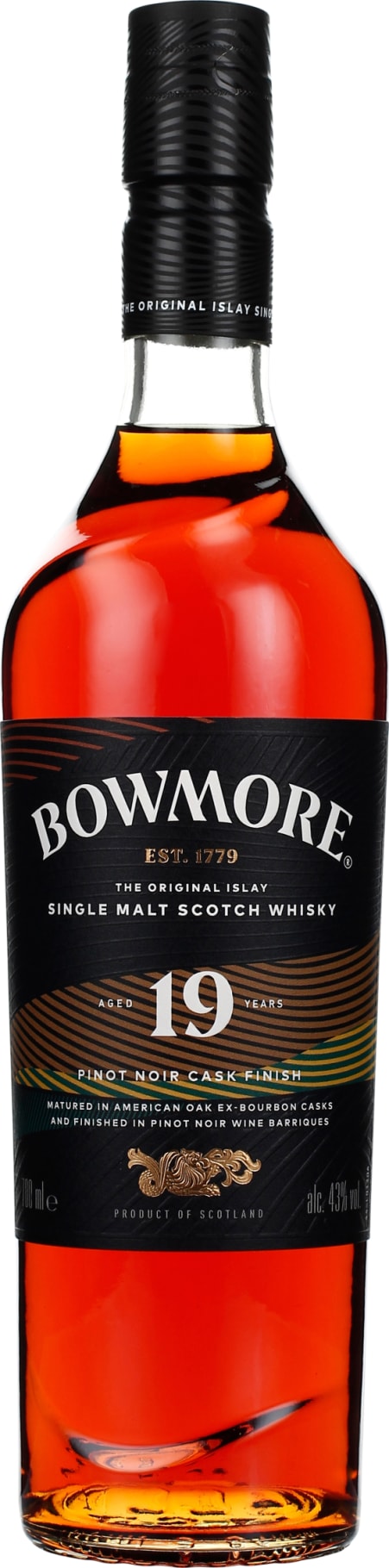 Product afbeelding: Bowmore 19 years Pinot Noir Cask Finish