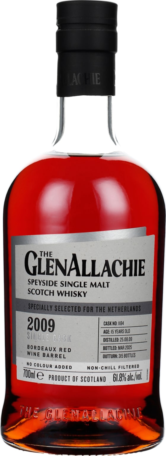Product afbeelding: GlenAllachie 15 years Bordeaux Wine Single Cask