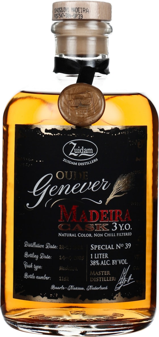 Product afbeelding: Zuidam Special No.39 Oude Genever Madeira 3 jaar