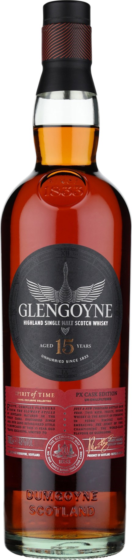 Product afbeelding: Glengoyne 15 years PX Cask