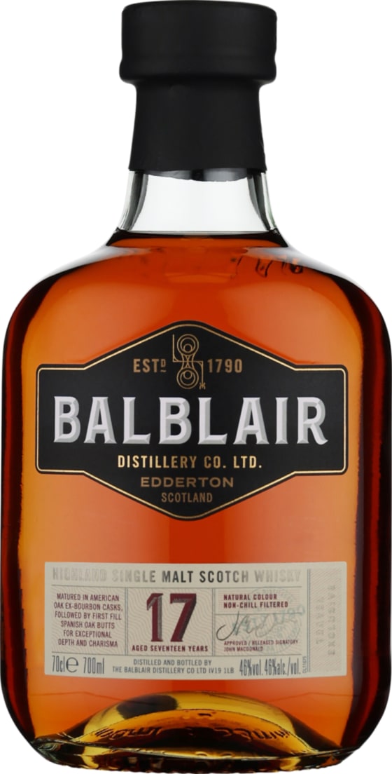 Product afbeelding: Balblair 17 years Single Malt