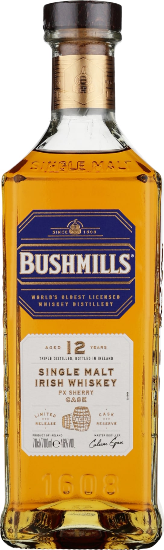 Product afbeelding: Bushmills 12 years PX Sherry Cask