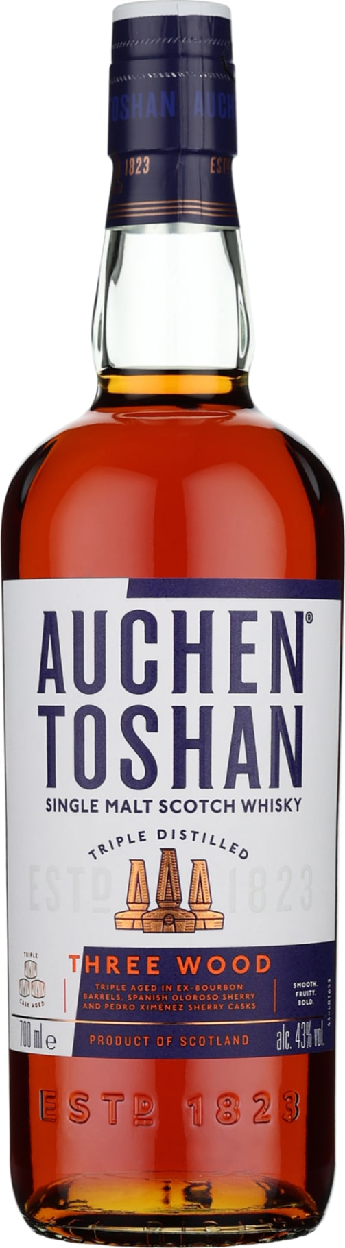 Product afbeelding: Auchentoshan Three Wood Single Malt