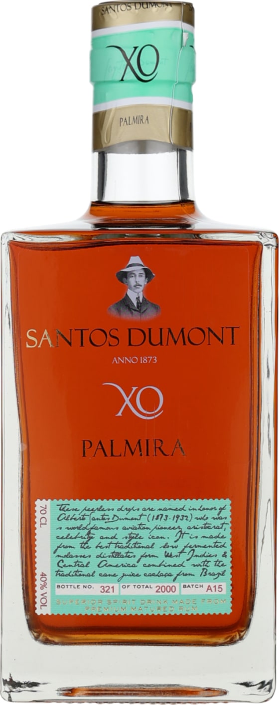 Product afbeelding: Santos Dumont XO Palmira Rum