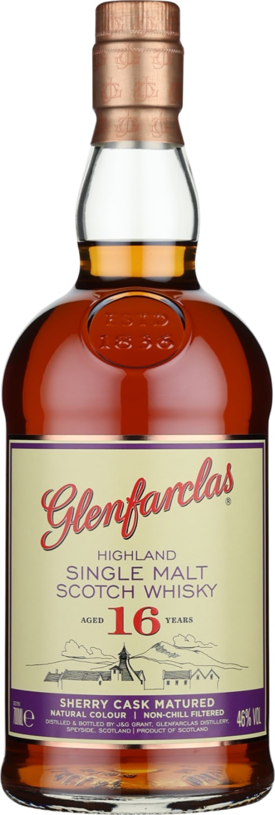 Product afbeelding: Glenfarclas 16 years Sherry Cask