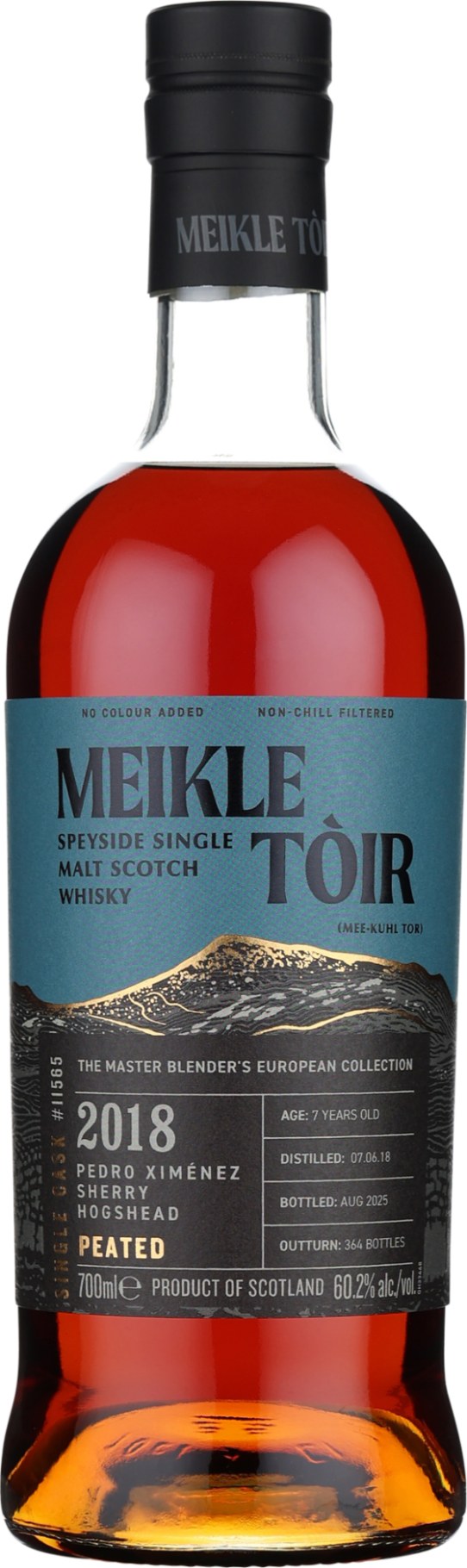 Product afbeelding: Meikle Toir 7 years 2018 Single Cask