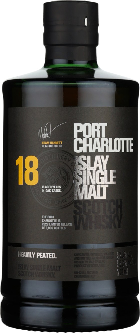Product afbeelding: Port Charlotte 18 years Single Malt
