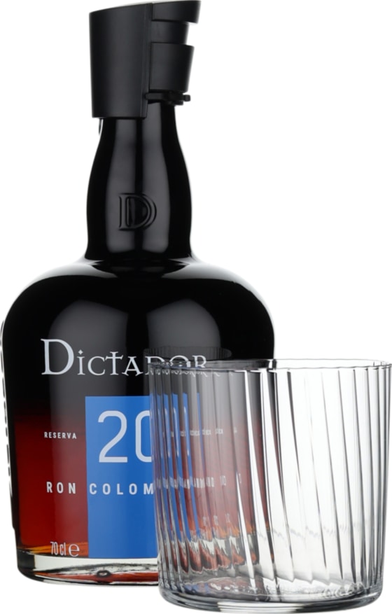 Product afbeelding: Dictador 20 years Giftset