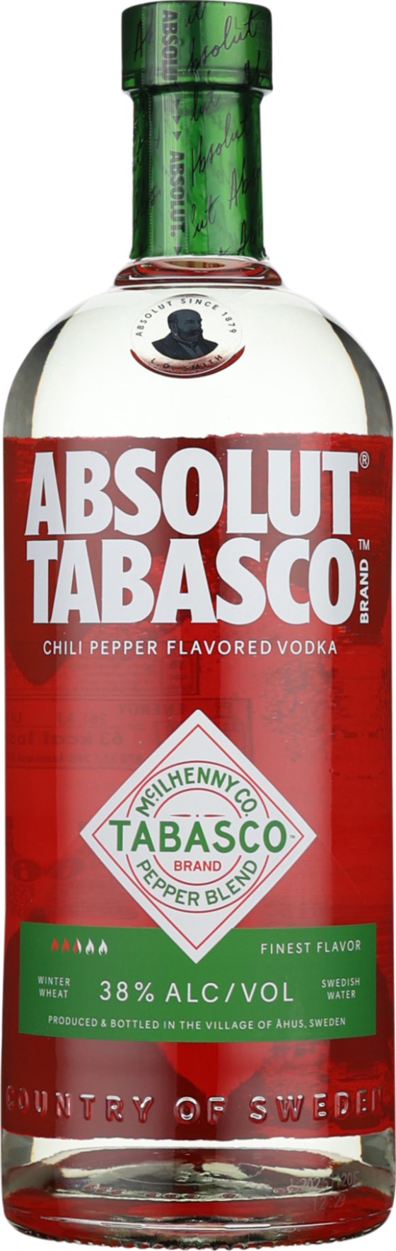 Product afbeelding: Absolut Tabasco Pepper Blend