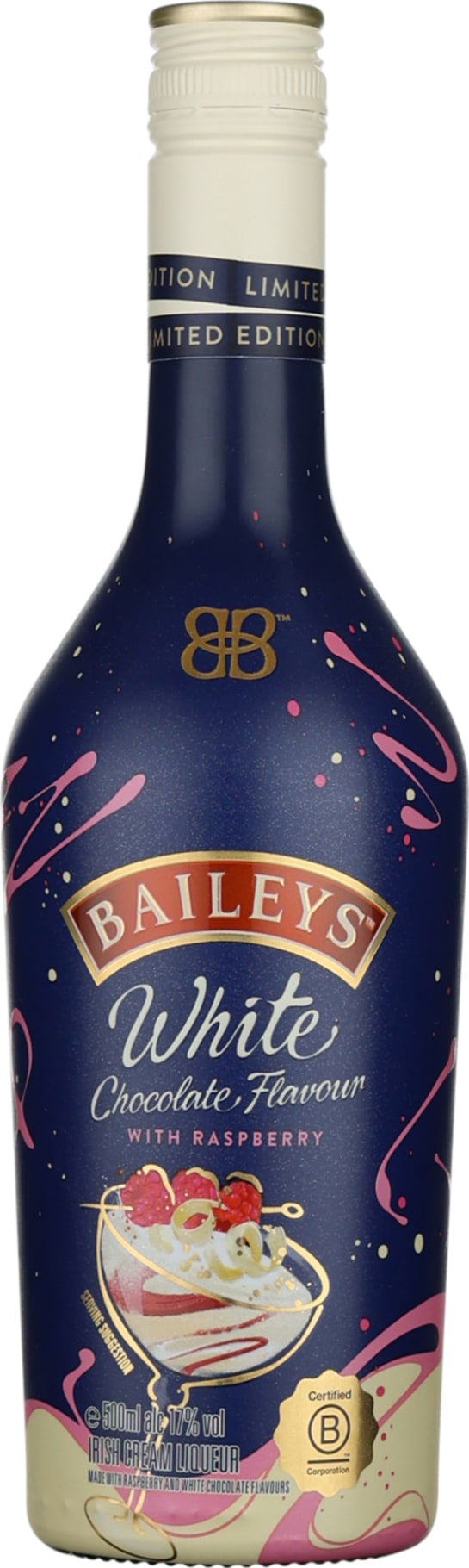 Product afbeelding: Baileys White Chocolate Raspberry