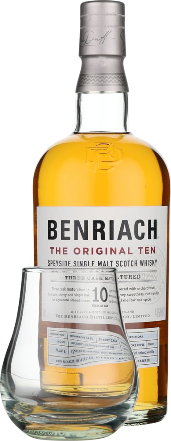 Product afbeelding: Benriach 10 years The Original Ten Giftset