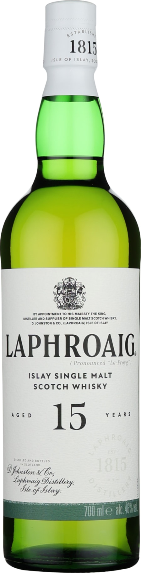 Product afbeelding: Laphroaig 15 years Single Malt