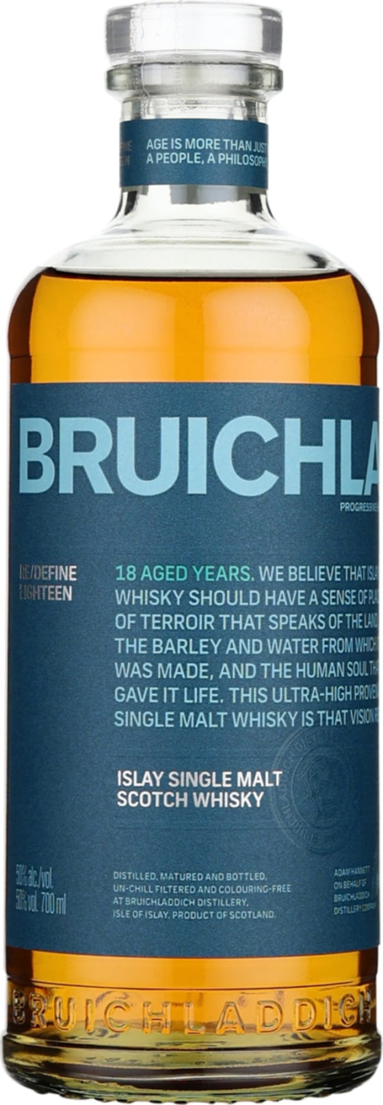 Product afbeelding: Bruichladdich 18 years
