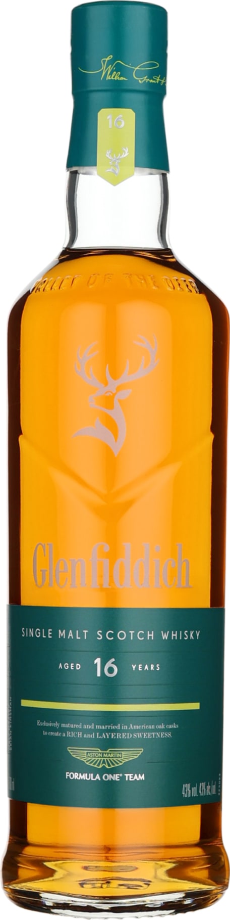 Product afbeelding: Glenfiddich 16 years Aston Martin Formula One Team