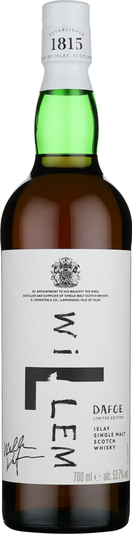 Product afbeelding: Laphroaig 14 years Willem Dafoe