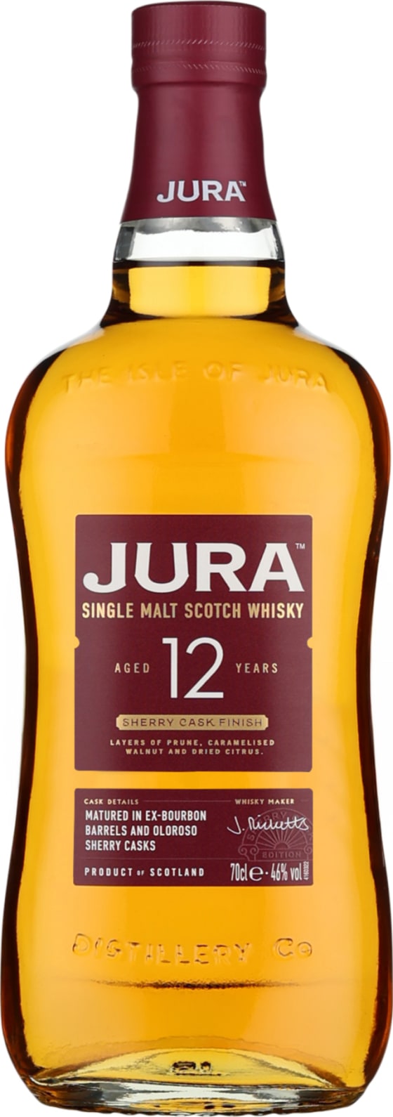 Product afbeelding: Jura 12 years Sherry Cask Finish