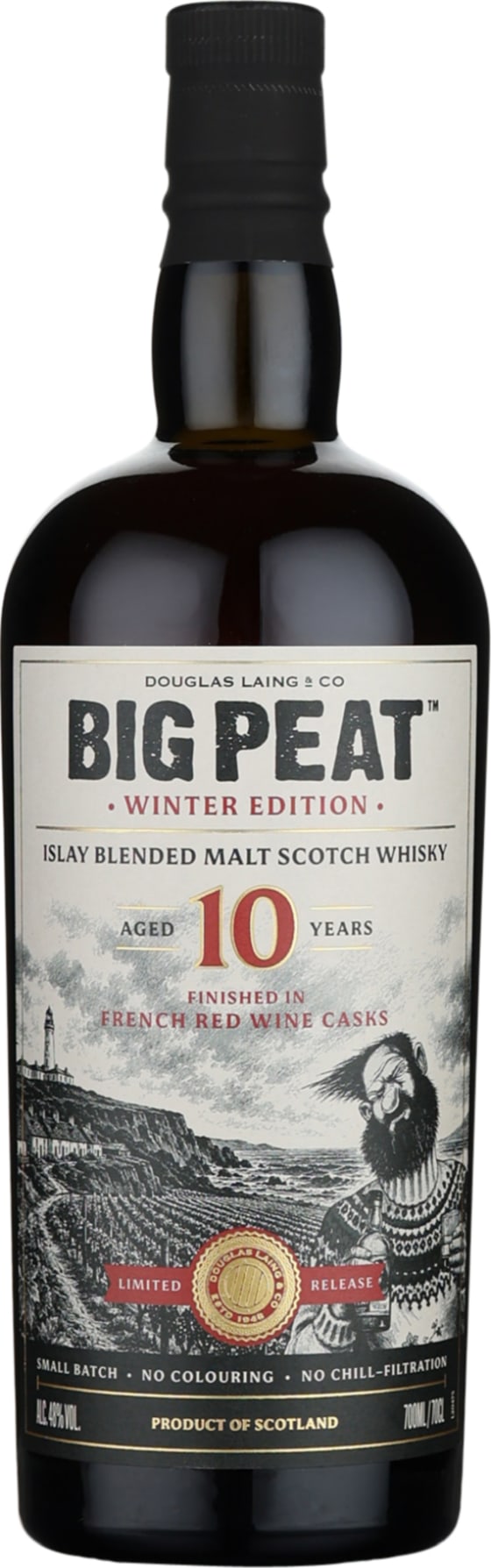 Product afbeelding: Douglas Laing's Big Peat 10 years Winter Edition 2026
